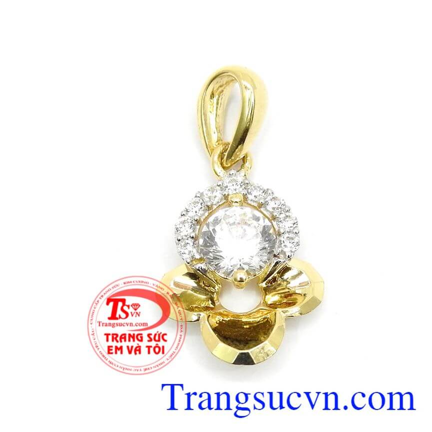 Mặt dây vàng nhập khẩu Hàn Quốc, Mặt dây chuyền đẹp, Mặt dây chuyền sang trọng.