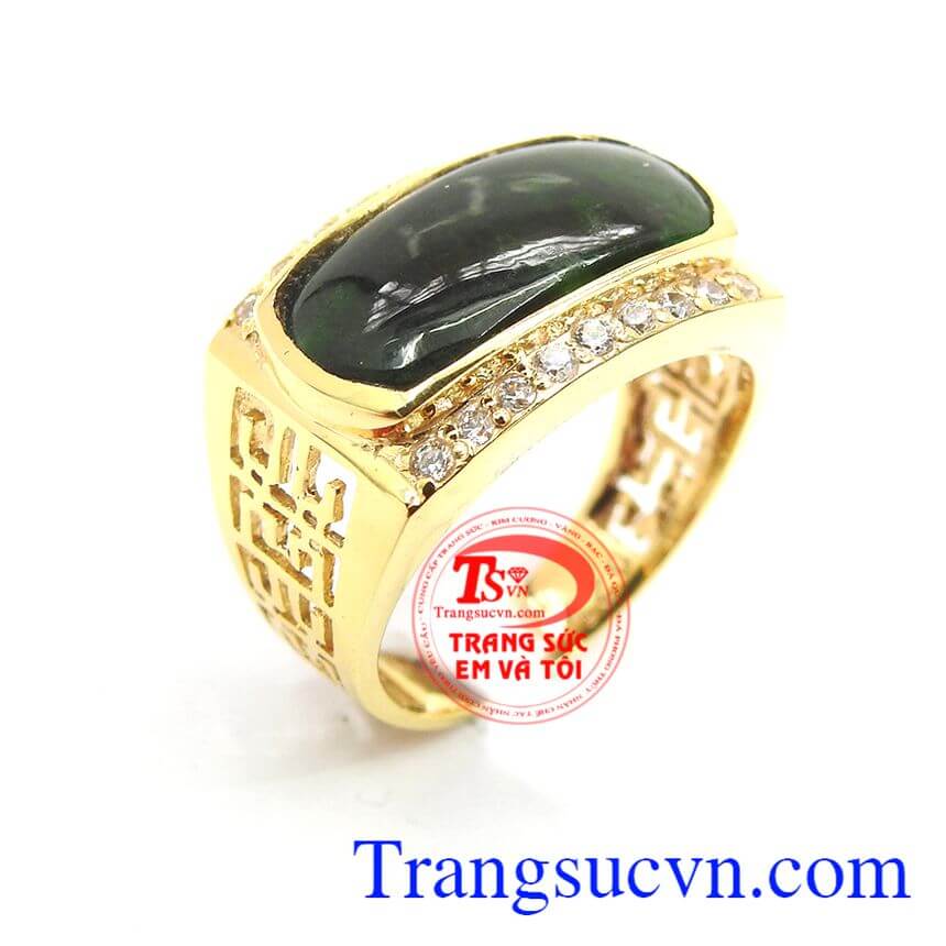 Nhẫn nam vàng may mắn, Nhẫn nam cao cấp, Nhẫn nam đẹp.