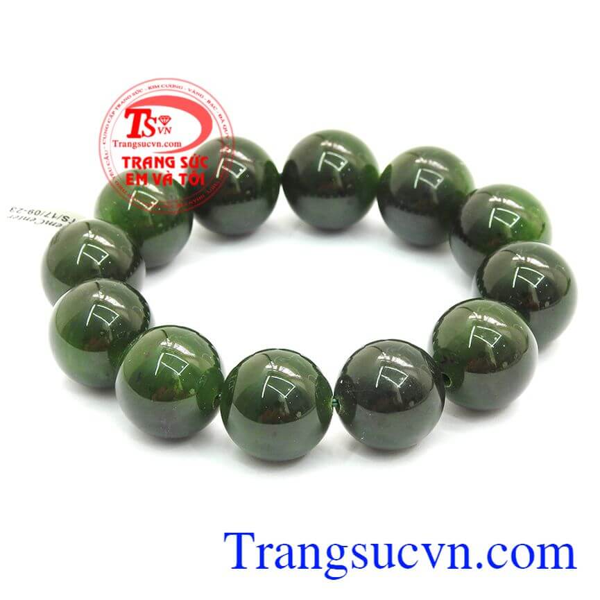 Vòng thay ngọc cẩm thạch, Vòng ngọc Nephrite doanh nhân mệnh hỏa , Vòng tay may măn
