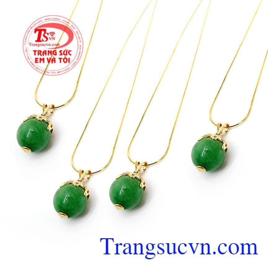 Bộ dây chuyền ngọc cẩm thạch, Bộ dây chuyền sang trọng, Bộ dây chuyền đẹp.