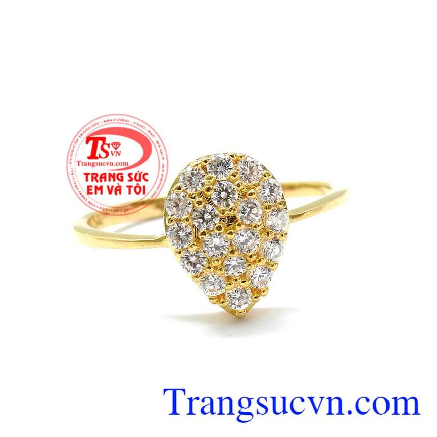 Nhẫn Giọt Sương Mai, Nhẫn nữ vàng, Nhẫn nữ vàng sang trọng