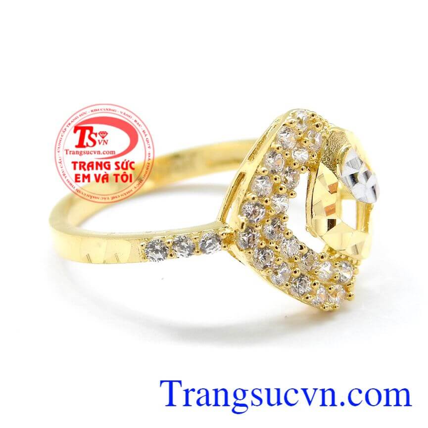 Nhẫn vàng xinh xắn, Nhẫn nữ vàng, nhẫn nữ thời trang