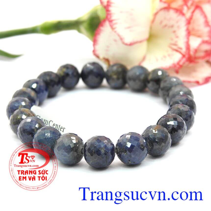 Vòng tay đá Sapphia sang trọng, Chuỗi vòng tay sang trọng, Vòng tay Sapphia đẹp.