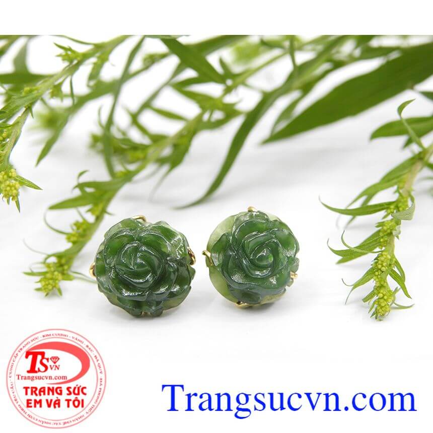 Hoa tai đá quý, Hoa tai đẹp, Hoa tai sang trọng.