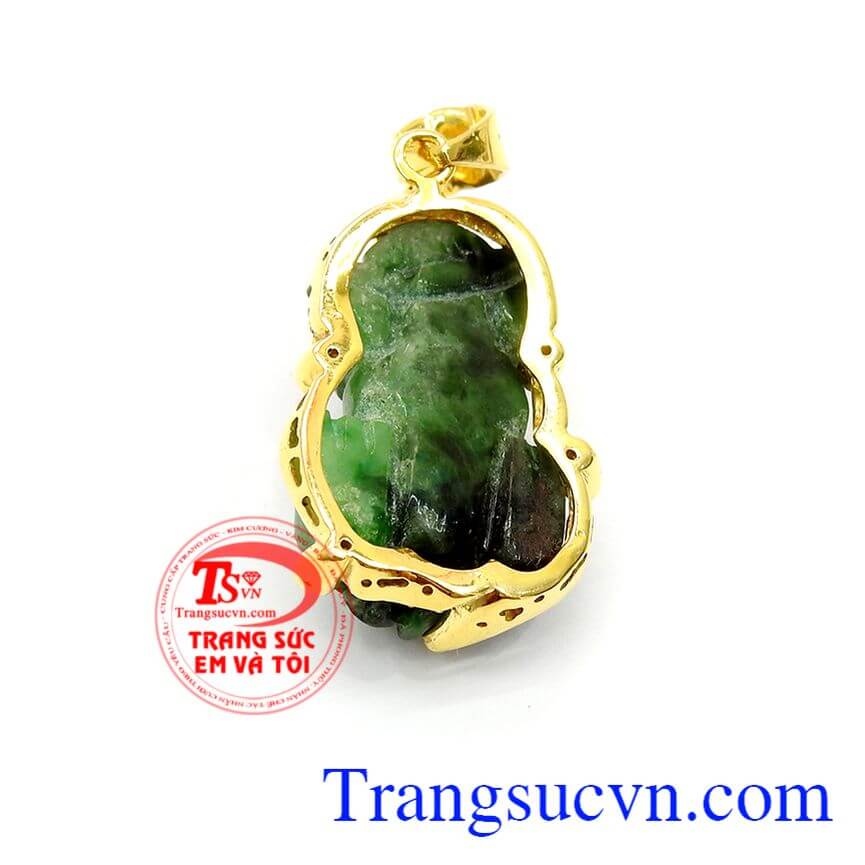 Mặt dây nam Tỳ Hưu xanh ngọc, Mặt dây tì hưu nam, Mặt dây tì hưu đá thiên nhiên