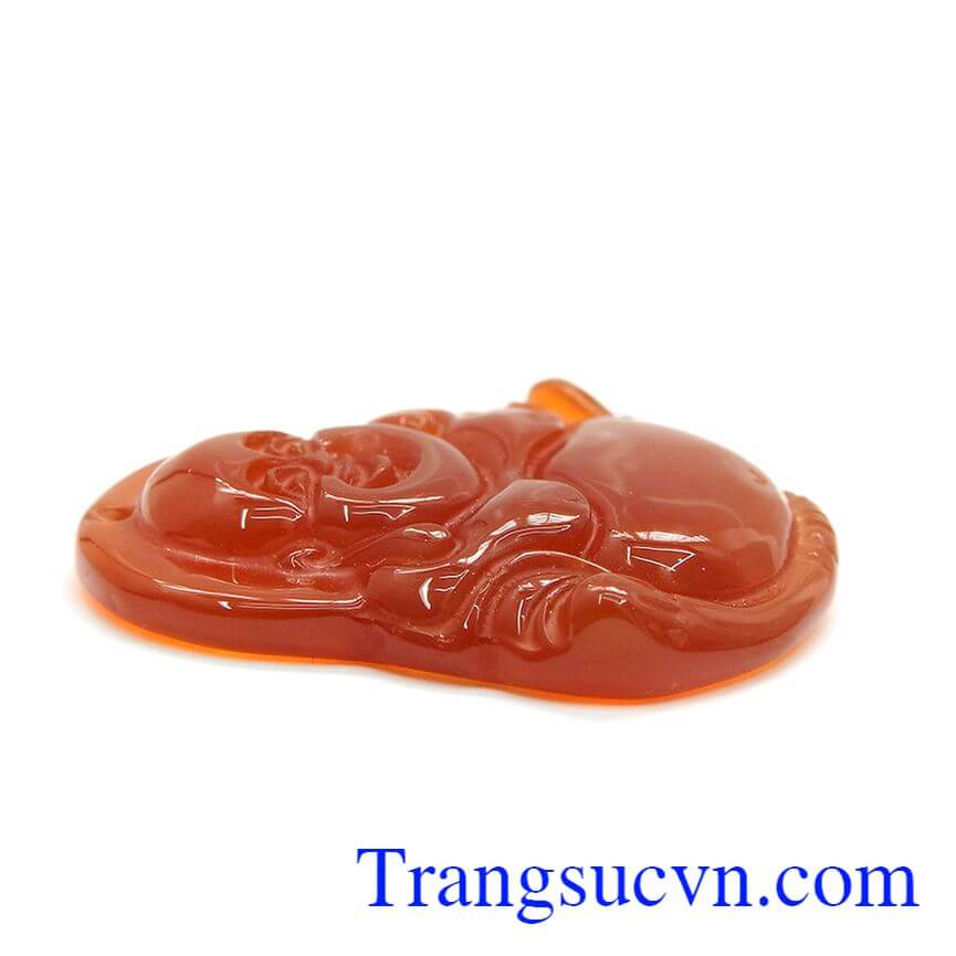 Mặt phật đá mã não đỏ, Mặt phật ngọc mã não đẹp, Mặt phật mã não sang trọng