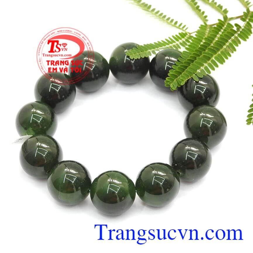 Vòng thay ngọc cẩm thạch, Vòng ngọc Nephrite doanh nhân mệnh hỏa , Vòng tay may măn