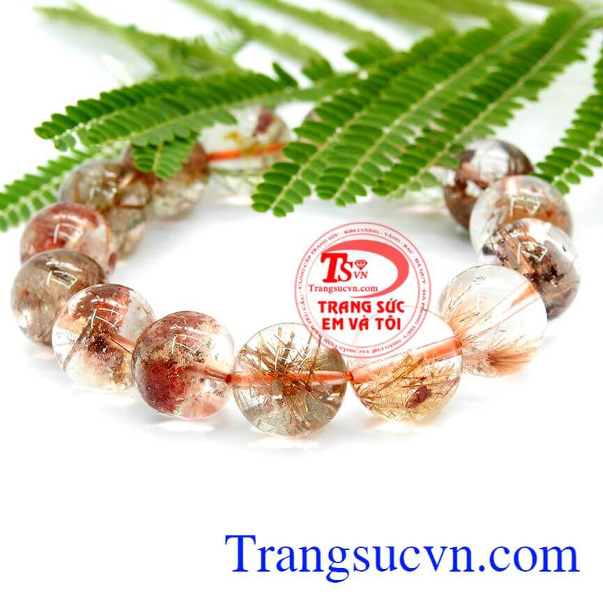 Vòng tay thạch anh, Vòng thạch anh đẹp, Vòng tay thạch anh may mắn.