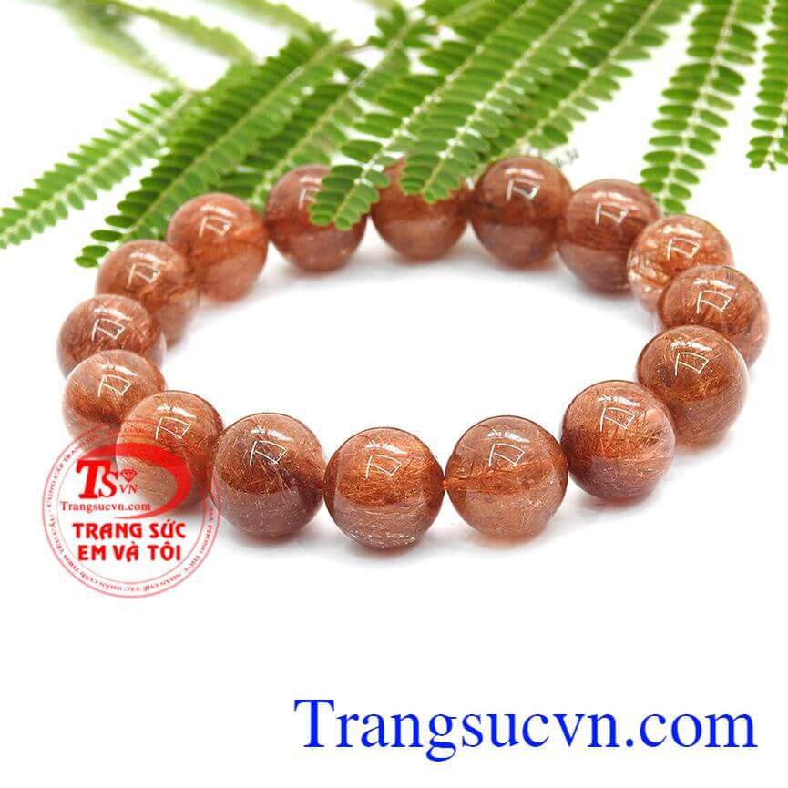 Vòng thạch anh tóc, Vòng thạch anh tóc nâu đỏ, Vòng thạch anh tóc may mắn.