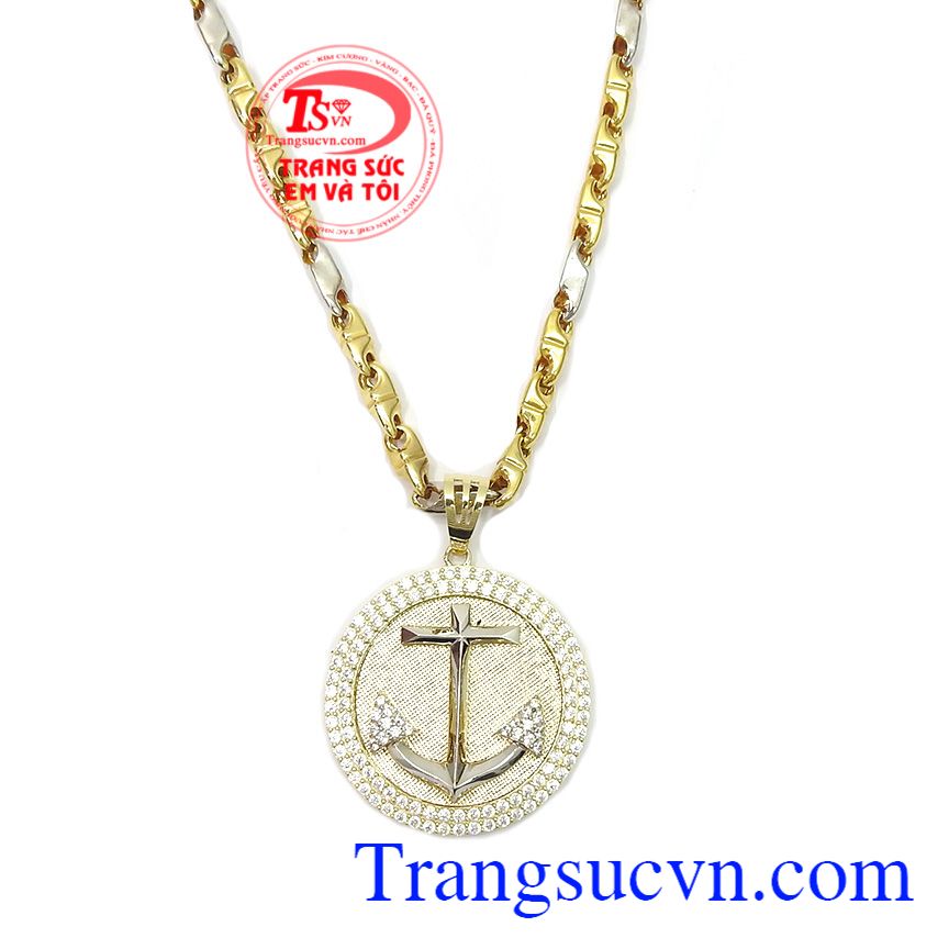 Bộ dây chuyền vàng đẳng cấp, bộ dây chuyền nam, trang sức bộ