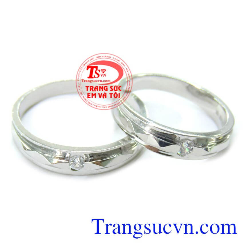 Cặp Nhẫn Hạnh Phúc Đong Đầy, nhẫn cưới đẹp, nhẫn cưới vàng tây Cặp Nhẫn Hạnh Phúc Đong Đầy, nhẫn cưới đẹp, nhẫn cưới vàng tây