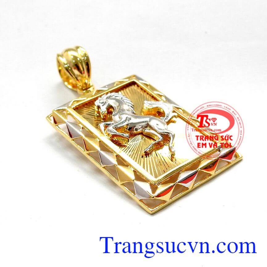 Mặt dây nam ngựa vàng, mặt dây nam vàng tây, mặt dây nam đẹp Mặt dây nam ngựa vàng, mặt dây nam vàng tây, mặt dây nam đẹp