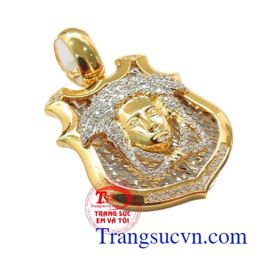 Mặt dây nam versace thời trang, mặt dây nam đẹp, mặt dây vàng tây Mặt dây nam versace thời trang, mặt dây nam đẹp, mặt dây vàng tây