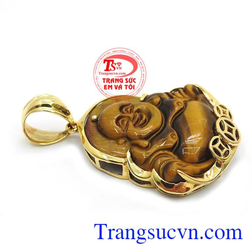 Mặt dây phật di lặc may mắn, mặt dây nam đẹp, mặt dây đá mắt hổ Mặt dây phật di lặc may mắn, mặt dây nam đẹp, mặt dây đá mắt hổ