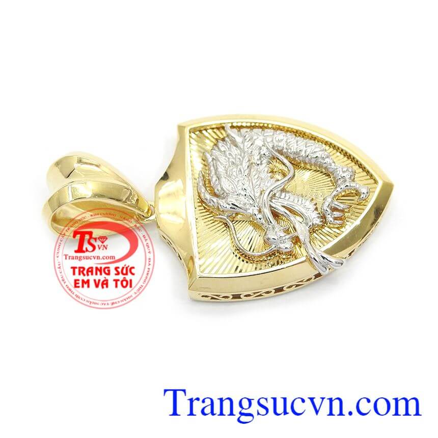 Mặt dây rồng quyền uy, mặt dây vàng tây, mặt dây đẹp Mặt dây rồng quyền uy, mặt dây vàng tây, mặt dây đẹp