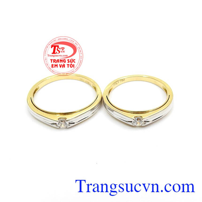 Nhẫn Cưới Tình Yêu Đôi Lứa, nhẫn cưới vàng 18k, nhẫn cưới đẹp Nhẫn Cưới Tình Yêu Đôi Lứa, nhẫn cưới vàng 18k, nhẫn cưới đẹp