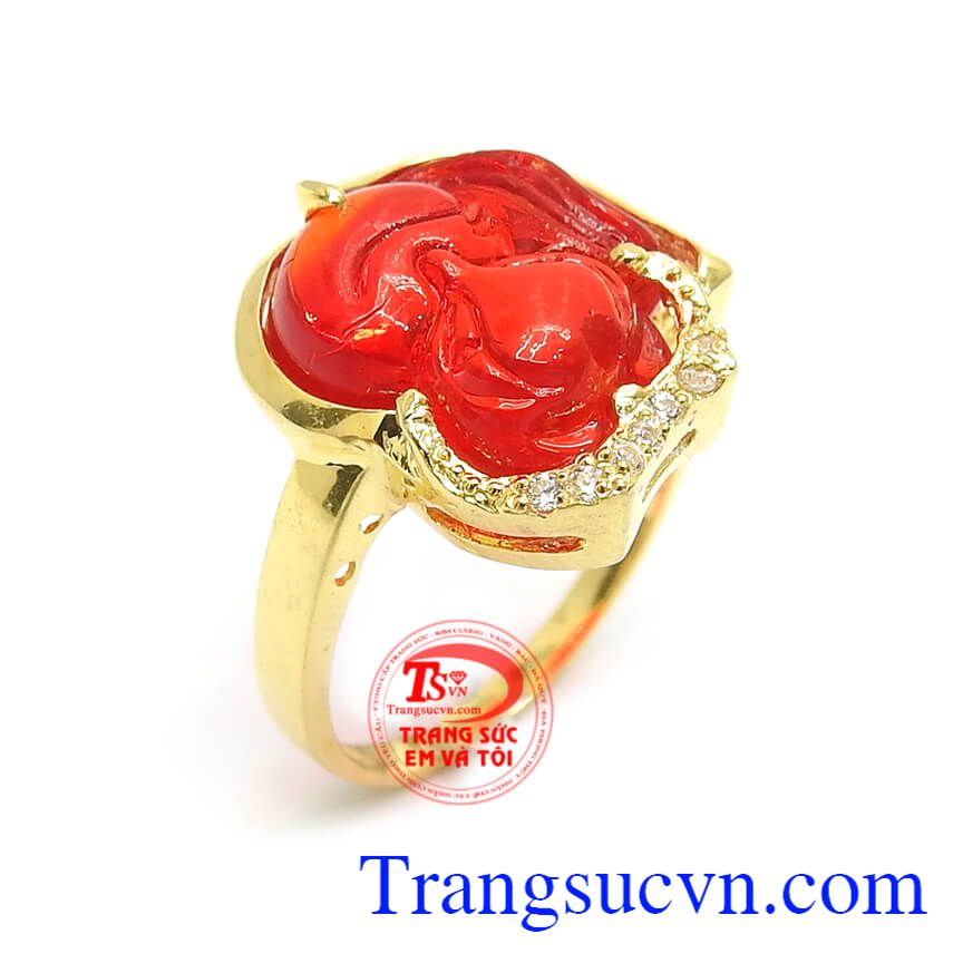 Nhẫn Hồ Ly May Mắn, nhẫn nữ vàng tây, nhẫn nữ sang trọng Nhẫn Hồ Ly May Mắn, nhẫn nữ vàng tây, nhẫn nữ sang trọng