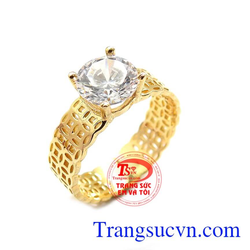 Nhẫn kim tiền phú quý, nhẫn nữ đẹp, nhẫn nữ vàng tây Nhẫn kim tiền phú quý, nhẫn nữ đẹp, nhẫn nữ vàng tây
