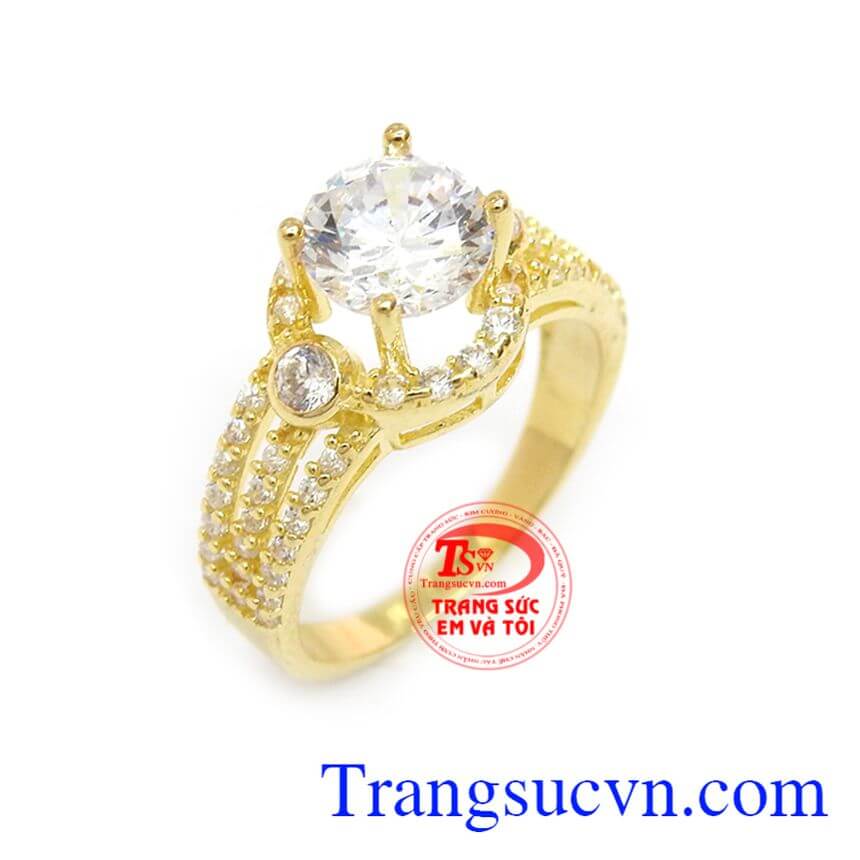 Nhẫn nữ đính đá tinh tế, nhẫn nữ vàng tây, nhẫn nữ đẹp Nhẫn nữ đính đá tinh tế, nhẫn nữ vàng tây, nhẫn nữ đẹp