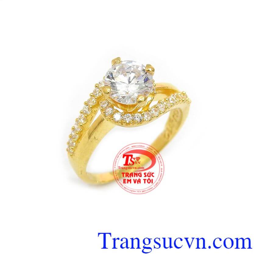 Nhẫn nữ dịu dàng, nhẫn nữ đẹp, nhẫn nữ vàng tây Nhẫn nữ dịu dàng, nhẫn nữ đẹp, nhẫn nữ vàng tây