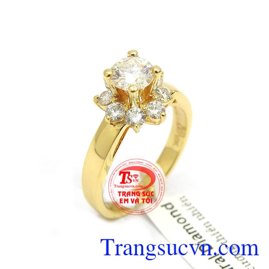 Nhẫn Nữ Kim Cương Đẳng Cấp, nhẫn nữ đẹp, nhẫn nữ vàng tây Nhẫn Nữ Kim Cương Đẳng Cấp, nhẫn nữ đẹp, nhẫn nữ vàng tây