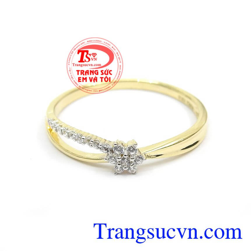 Nhẫn Nữ Korea Vàng Tây Đá Đẹp, nhẫn nữ đẹp, nhẫn nữ vàng Nhẫn Nữ Korea Vàng Tây Đá Đẹp, nhẫn nữ đẹp, nhẫn nữ vàng