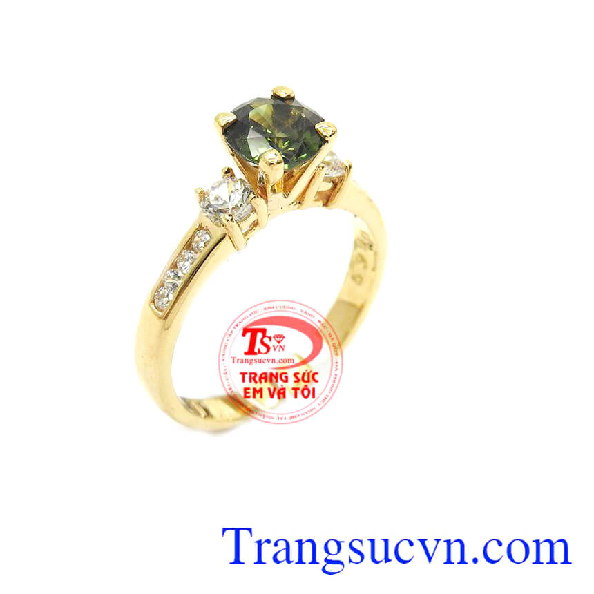 Nhẫn nữ sapphire cao cấp, nhẫn nữ vàng, nhẫn nữ đẹp