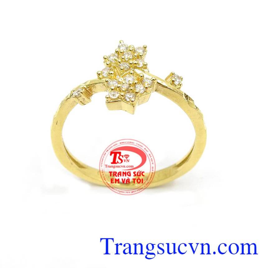 Nhẫn Nữ Vàng Quý Phái, nhẫn nữ vàng, nhẫn nữ đẹp