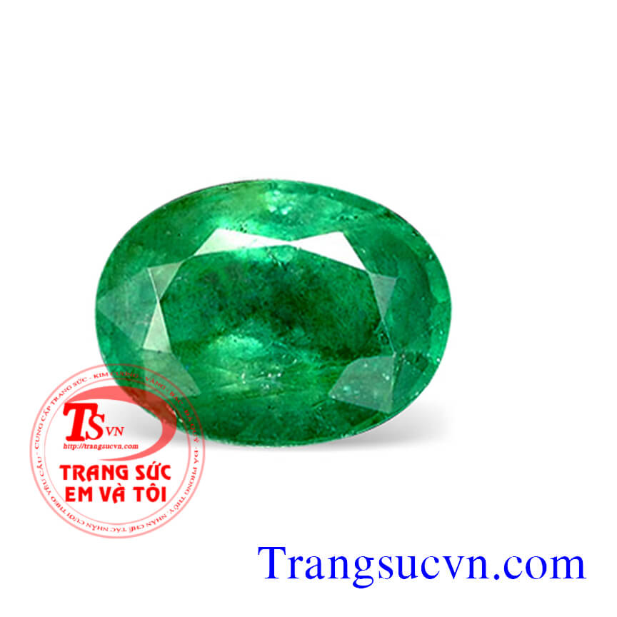 Mặt đá Emerald thiên nhiên, Ngọc lục bảo thiên nhiên, Natural Emerald 