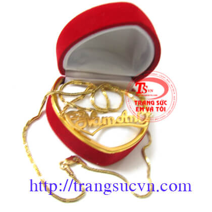 Dây Mặt Chữ Vàng