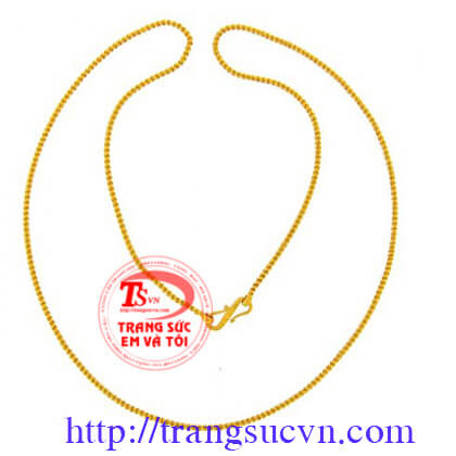 Dây chuyền vàng đeo cổ, Dây chuyền nữ, dây chuyền vàng tây đẹp