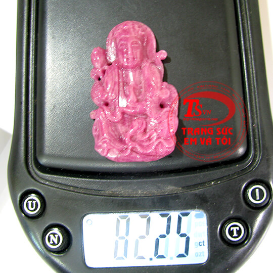 Mặt phật ruby, mat phatruby