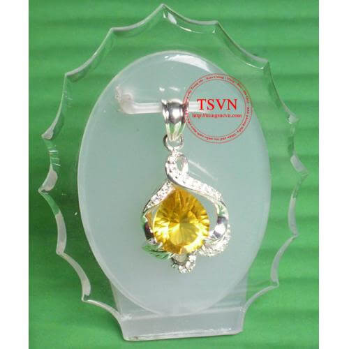 mat_day_gan_da_thanh_anh_11 , Mặt dây gắn đá Thạch Anh 11	