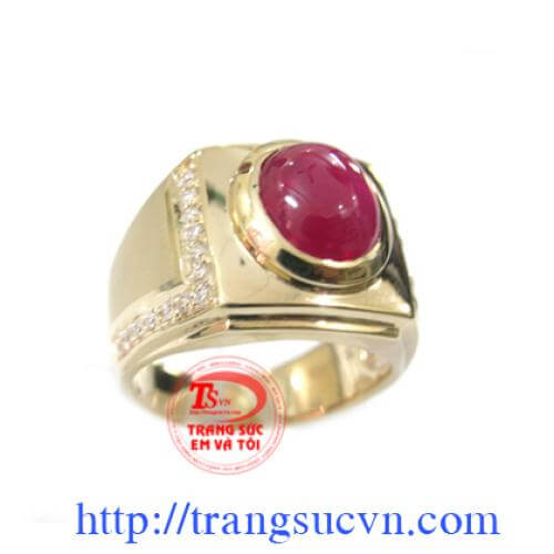 Nhẫn Ruby Việt nam, Nhẫn nam đẹp, nhẫn nam vàng sang trọng Nhẫn Ruby Việt nam, Nhẫn nam đẹp, nhẫn nam vàng sang trọng