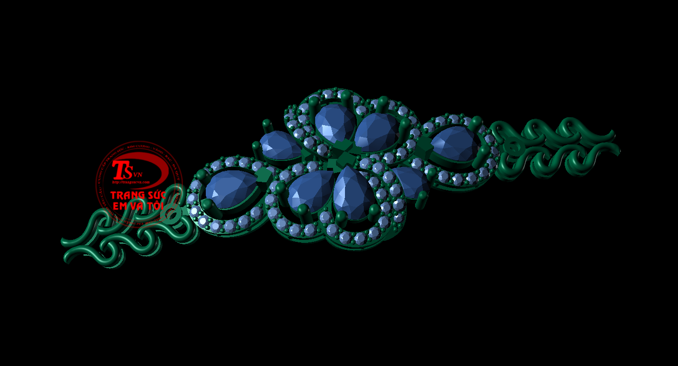 Thietketrangsuc Lắc tay, Thiết kế lắc tay theo yêu cầu. vàng tây gắn đá quý và kim cương