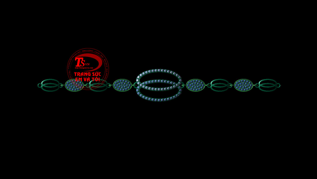 Thietketrangsuc Lắc tay, Thiết kế lắc tay theo yêu cầu. vàng tây gắn đá quý và kim cương