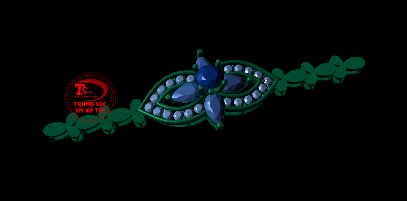 Thietketrangsuc Lắc tay, Thiết kế lắc tay theo yêu cầu. vàng tây gắn đá quý và kim cương