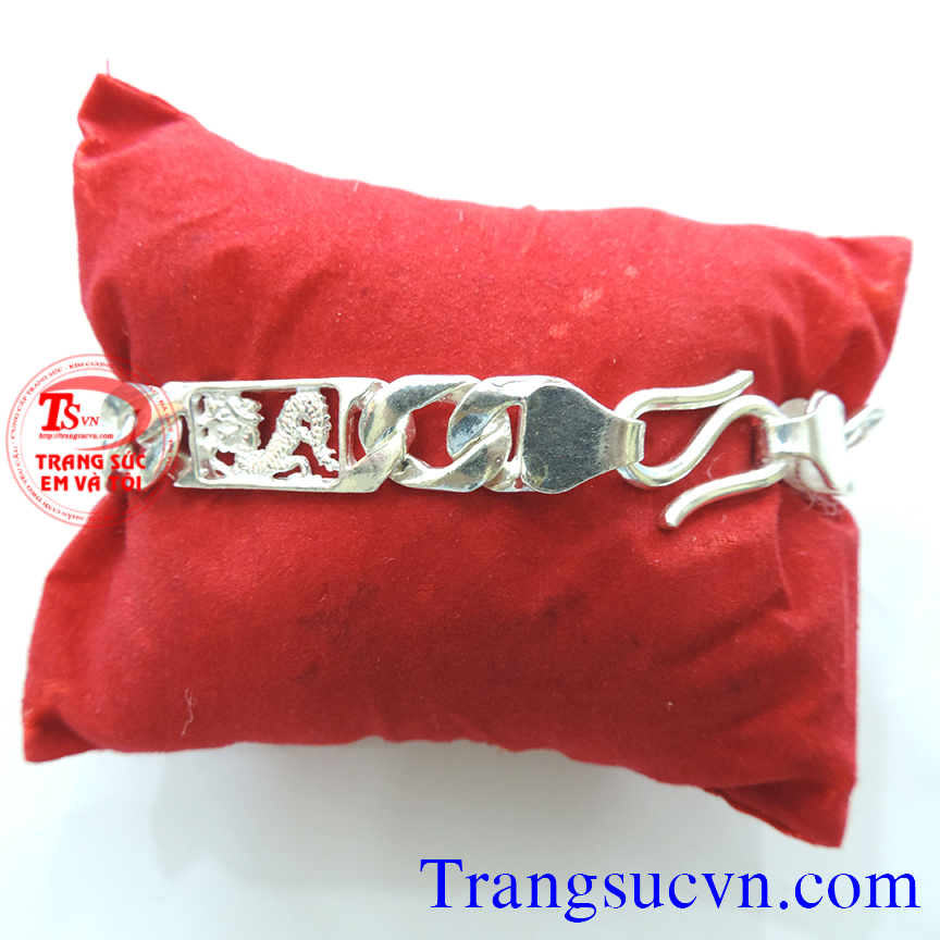 Lắc bạc hình rồng, lac bac hinh rong