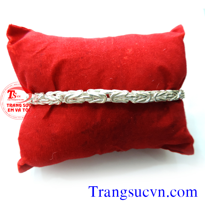 Lắc tay bạc đẹp, lắc tay bac nam