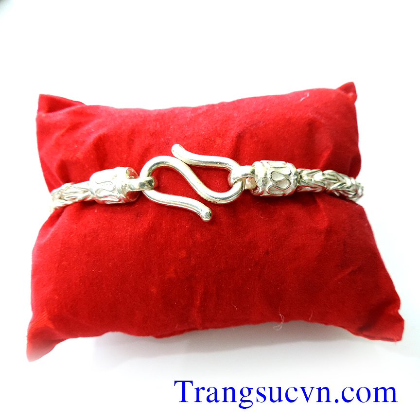 Lắc tay bạc đẹp, lắc tay bac nam