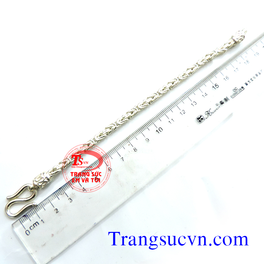 Lắc tay bạc đẹp, lắc tay bac nam