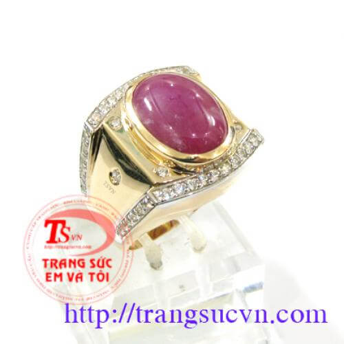 Bán Nhẫn nam đá ruby,Giá Nhẫn nam đá ruby giấy kiểm định Nhẫn nam đá ruby bán toàn quốc Trangsucvn.com -Website chuyên Trang sức Nam Nữ. Vàng bạc, quý, ngọc. Có quý và vàng. Đặt hàng tại Sức Em Và Tôi theo yêu cầu