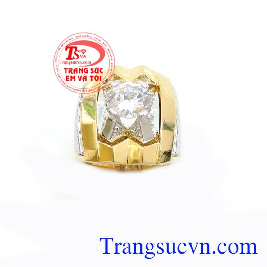 Nhẫn nam doanh nhân thành đạt, Nhẫn nam giá rẻ, nhẫn nam vàng tây