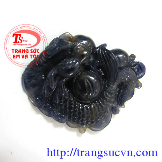 Cá chép hóa Rồng Saphir