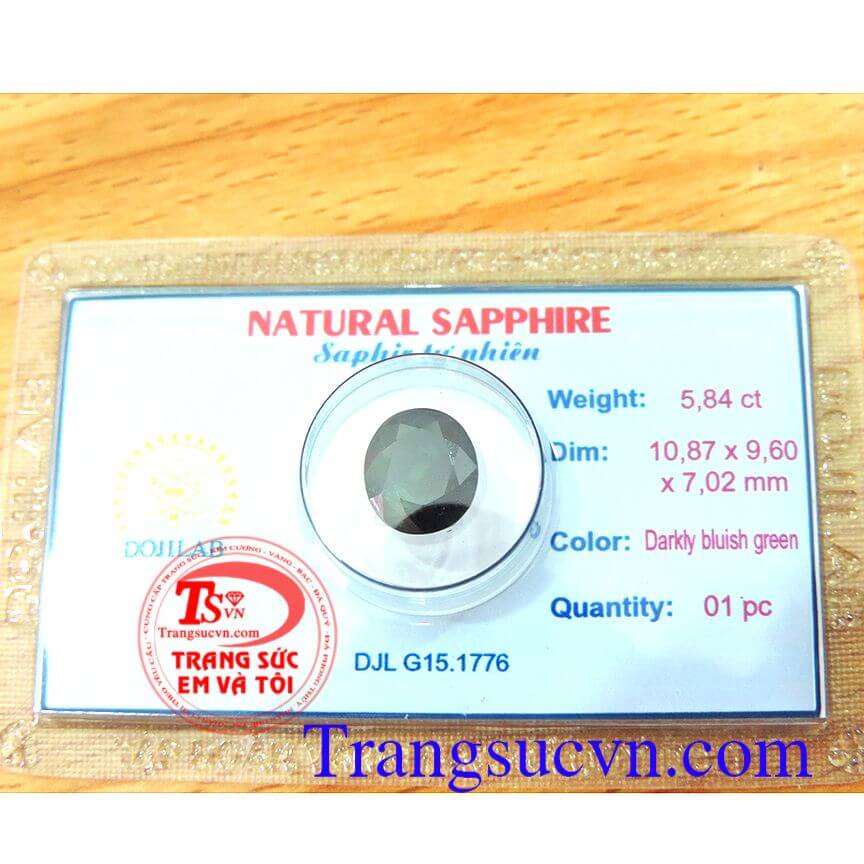 Đá quý Sapphire kiểm định Doj, đá quý Sapphire