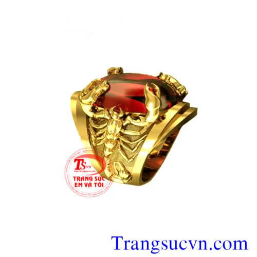 nhan nam vang,nhẫn nam vàng, Nhẫn nam theo mệnh, nhan nam theo menh, vàng tây 18k, gắn đá quý ruby, sapphire, toapz, nhẫn nam vàng tây