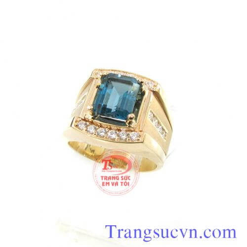 nhan nam vang,nhẫn nam vàng, Nhẫn nam theo mệnh, nhan nam theo menh, vàng tây 18k, gắn đá quý ruby, sapphire, toapz, nhẫn nam vàng tây
