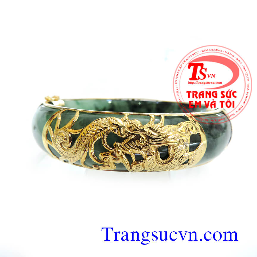 Hình ảnh: Vòng ngọc bọc vàng, vòng cẩm thạch vàng tây, vòng ngọc đẹp,vòng cẩm thạch đá quý, vong ngoc boc rong,vòng ngọc bọc rồng, https://trangsucvn.com