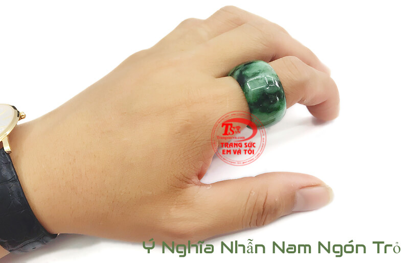 Ý Nghĩa nhẫn nam ngón trỏ, nhẫn ngón trỏ, công dụng nhẫn ngón trỏ