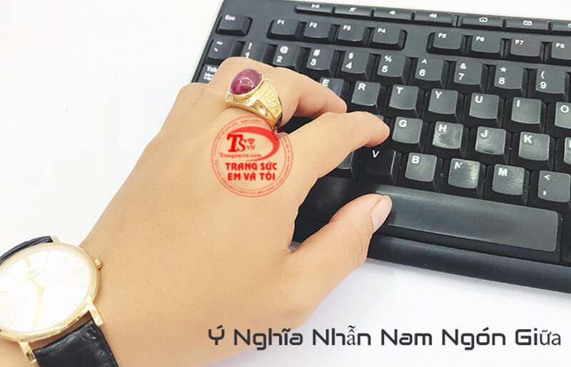 Ý nghĩa nhẫn nam ngón giữa, Nhẫn ngón giữa, Nhẫn nam đẹp